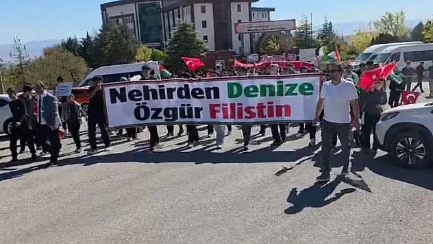 Şehit Eyyüp Oğuz Anadolu İHL'den Filistin'e gönül desteği