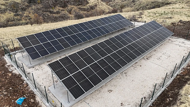 Serince Köyü'nde afet konutları içme suyu hattı tamamlandı