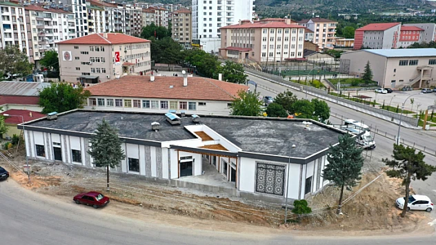 Sosyal hizmet binası inşaatında sona gelindi