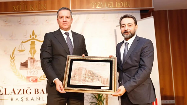 TBB Başkanı Sağkan Elazığ'a geldi