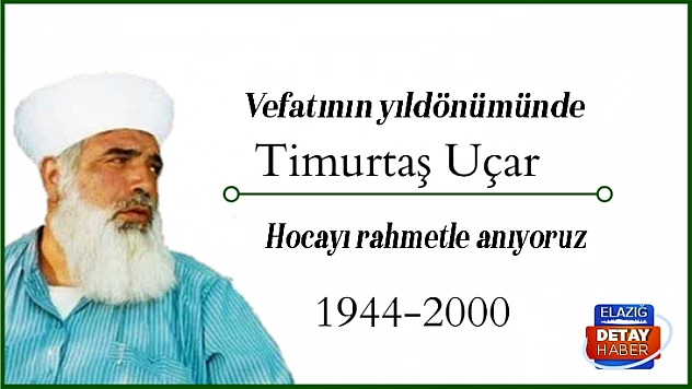 Timurtaş hocayı rahmetle anıyoruz