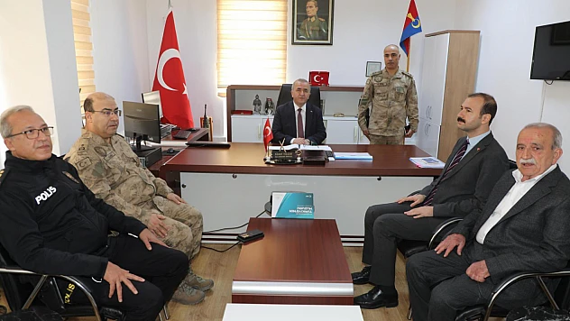 Vali Hatipoğlu'ndan Palu temasları