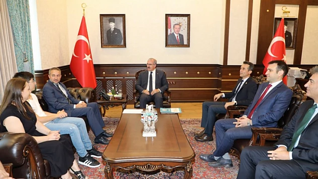 Vali Toraman, Türkiye birincisini ağırladı 