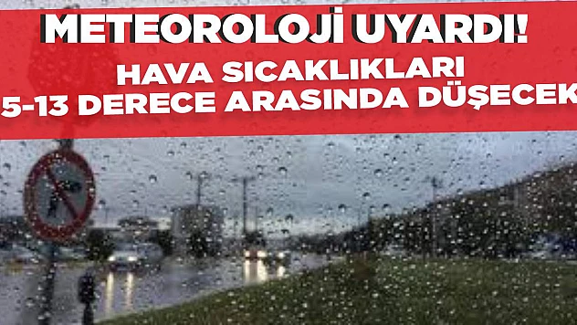 Meteoroloji'den 3 İl İçin Yağış Uyarısı