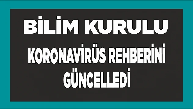 Bilim Kurulu koronavirüs rehberini güncelledi