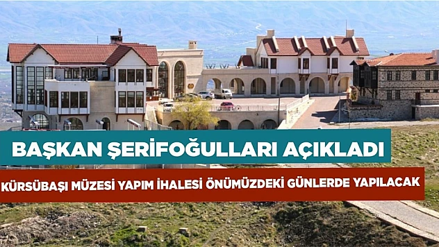 Kürsübaşı Müzesinin Yapımı İçin Kollar Sıvandı