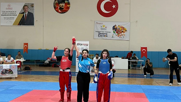 Wushu Kung Fu Bölge Şampiyonası'nda Elazığ rüzgârı
