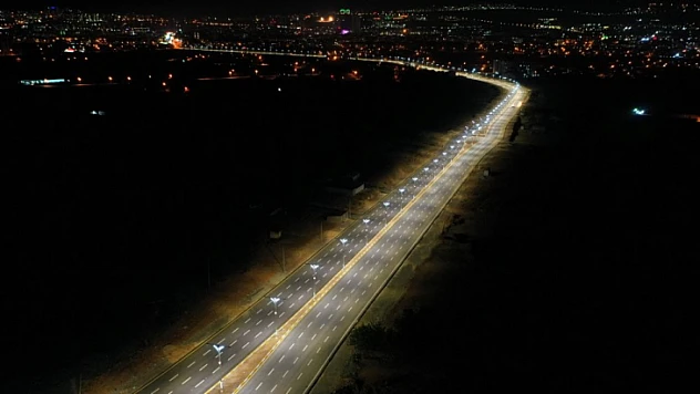 Yeni bulvarda çalışmalar tamamlandı
