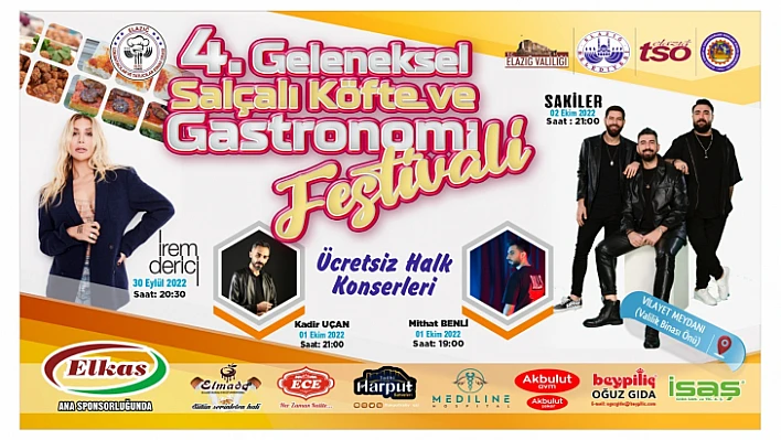 4. Geleneksel Salçalı Köfte Ve Gastronomi Festivali 30 Eylül'de başlıyor