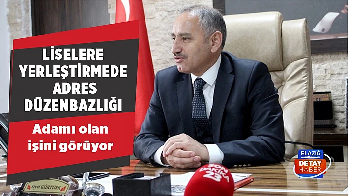 Liselere Yerleştirmede Adres Düzenbazlığı