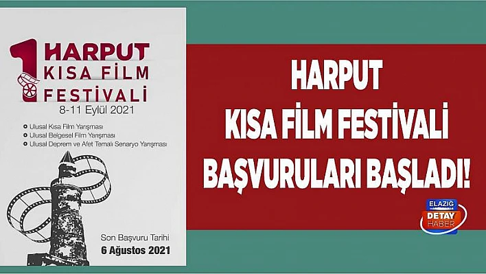 Harput Kısa Film Festivali Başvuruları Başladı!
