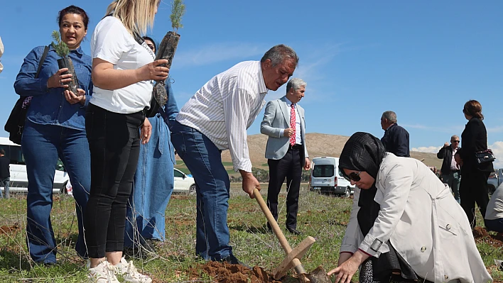 Aile yılı dolayısıyla 'Aile Yılı Hatıra Ormanı' oluşturuldu