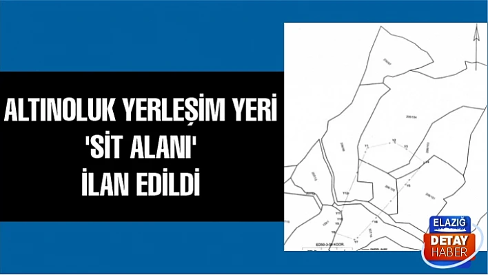 Altınoluk yerleşim yeri 'Sit Alanı' ilan edildi 