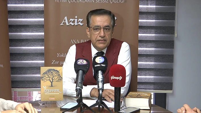 Av. Aziz Dinç yeni kitabı 'İzeffer'i tanıttı