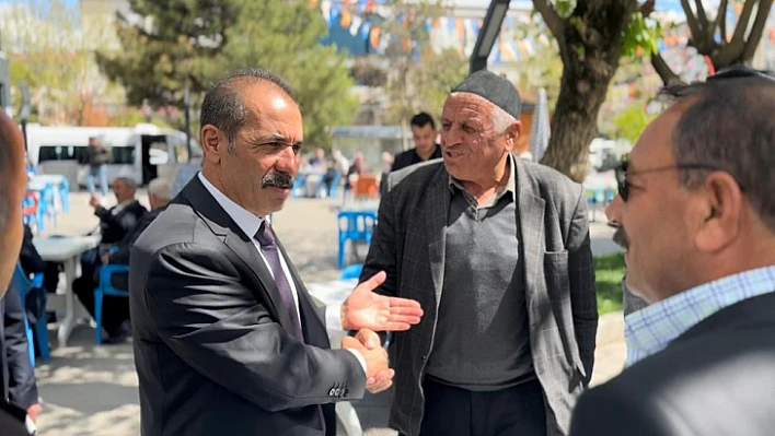 Bağımsız Milletvekili Adayı Çoban'a, Kovancılar ve Karakoçan'da yoğun ilgi 
