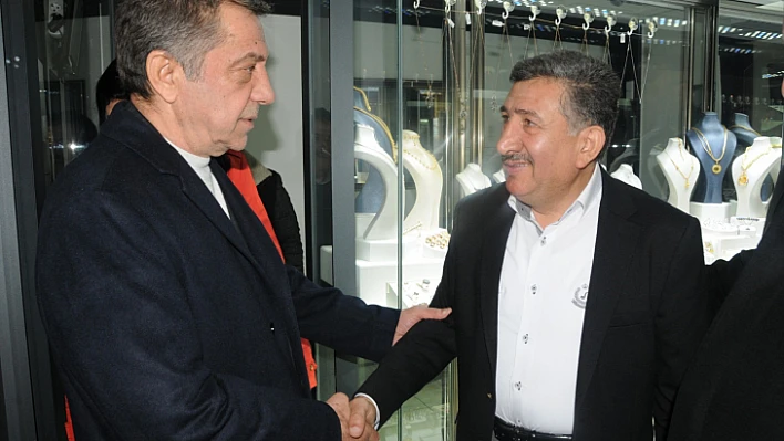 Başkan Adayı Şekerdağ ve ekibinden esnaf gezisi