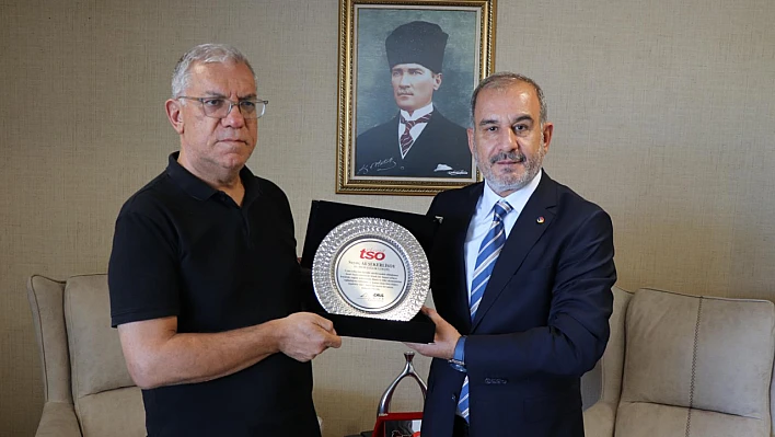 Başkan Alan'dan Ali Şekerlisoy'a ziyaret