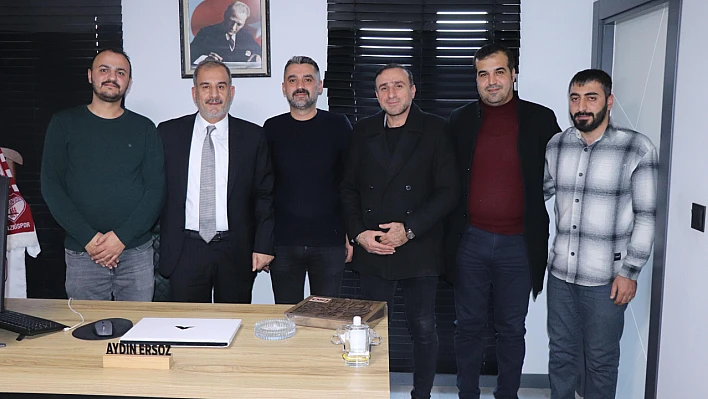 Başkan Alan'dan Aydın Ersöz'e ziyaret