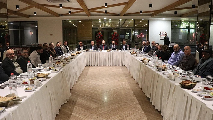 Başkan Alan, Elazığ Çağdaş Sanayici ve İş İnsanları Derneği ile bir araya geldi