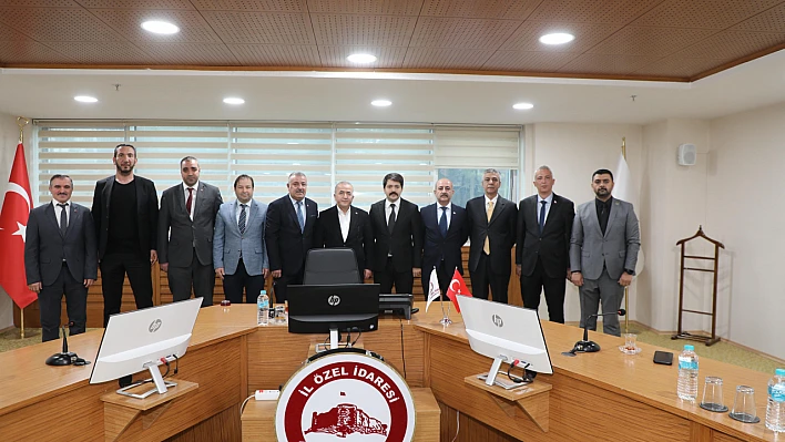 Başkan Bankur Vali Hatipoğlu ile görüştü