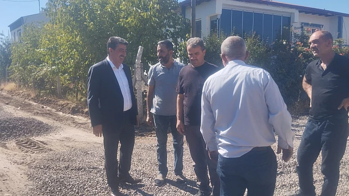 Başkan Doğan: Kış ayları gelmeden asfalt çalışmalarına hız verdik