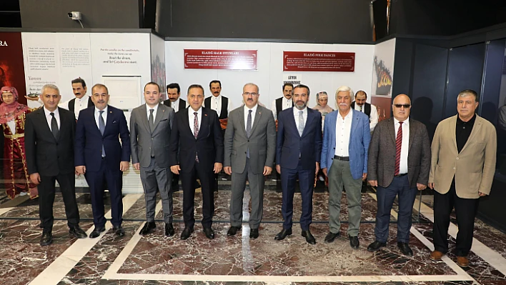 Başkan Şerifoğulları Tunceli, Malatya, Bingöl Valileri İle Belediye Başkanlarını Harput'ta Ağırladı