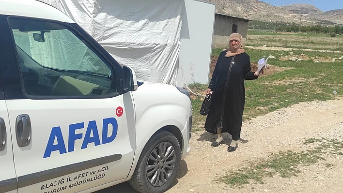 Baskil'de yapımı tamamlanan konutların anahtar teslimi başladı