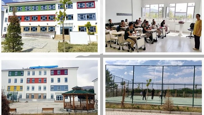 Baskil Mesleki ve Teknik Anadolu Lisesi'nin yapımı tamamlandı 