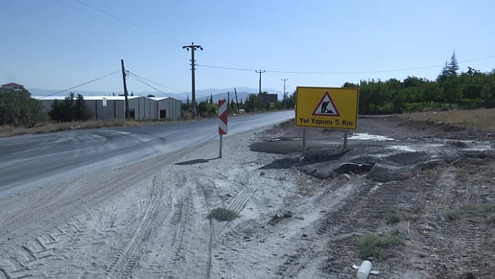 Baskil Yolu 4 şerit oluyor