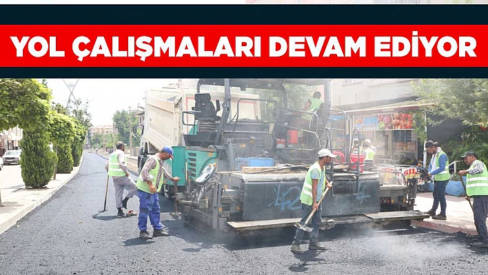 Şehir Genelinde Yol Çalışmaları Devam Ediyor