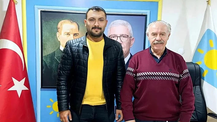 Burak Özgül'den İYİ Parti il başkanlığına ziyaret
