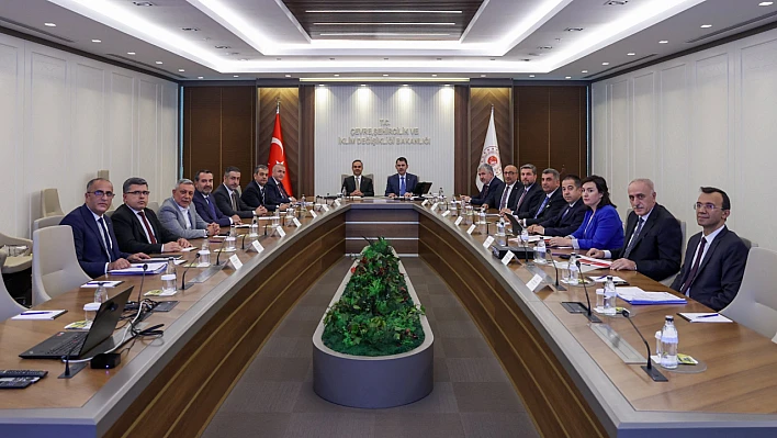 Çimento Fabrikasının taşınması için bakanlık nezdinde toplantı yapıldı