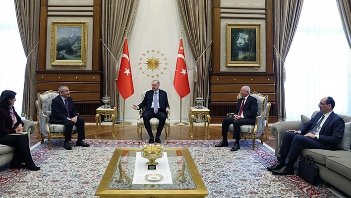 Cumhurbaşkanı Erdoğan, DEM Parti heyetini kabul etti!