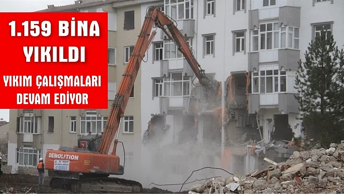 Bin 159 Yapı Yıkıldı