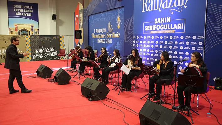 Elazığ Belediyesi Kadın Kürsübaşı Ekibi, Harput Musikisinin en güzel örneklerini sundu