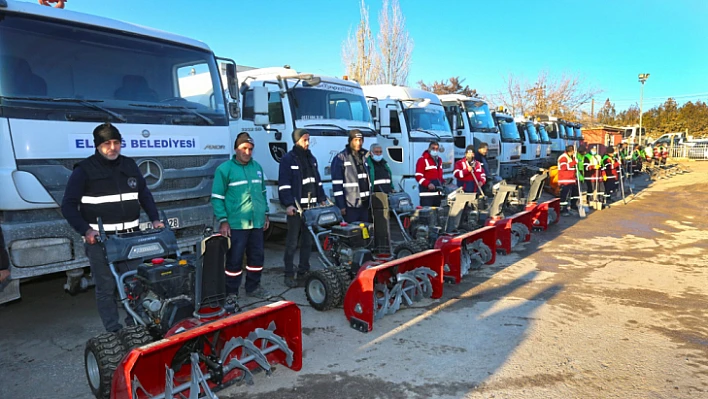 Elazığ Belediyesi Kışa Hazır
