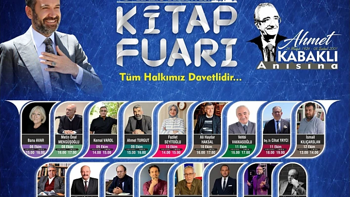 Elazığ Belediyesi Kitap Fuarı 8 Ekim'de açılıyor