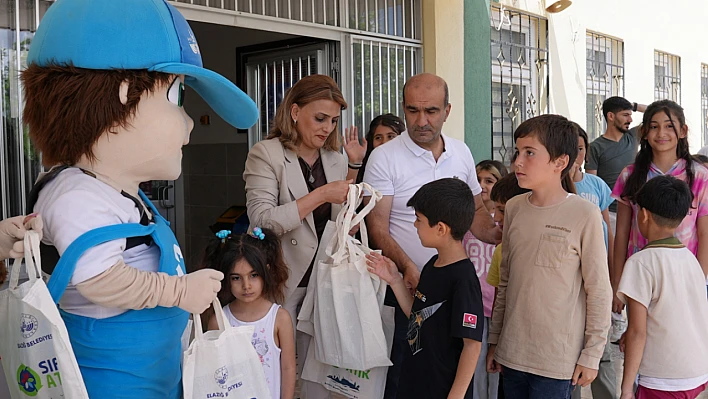 Elazığ Belediyesi'nden Dünya Çevre Günü etkinlikleri