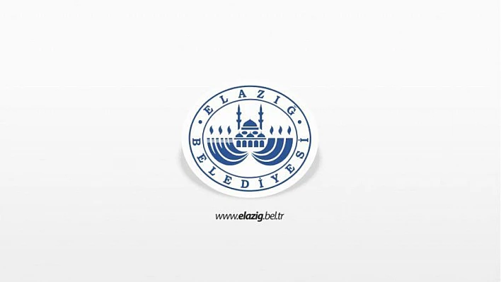 Elazığ Belediyesi'nden uyarı