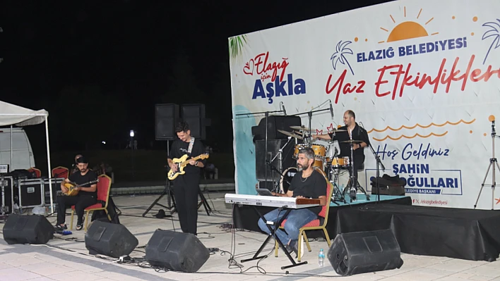 Elazığ Belediyesi yaz etkinlikleri devam ediyor