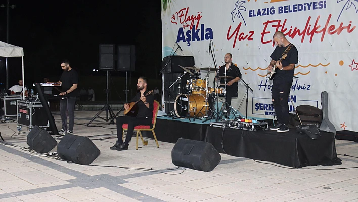 Elazığ Belediyesi Yaz Etkinlikleri'nde Evin Gençero sahne aldı