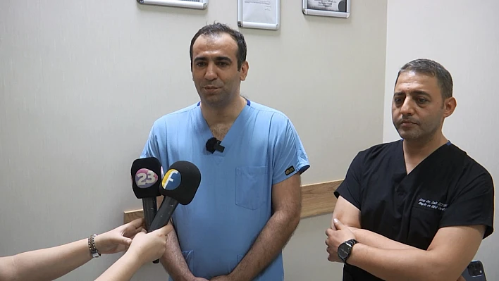 Elazığ'daki doktorlardan büyük başarı