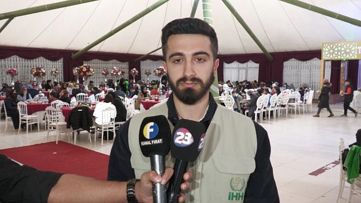 Elazığ İHH, çocuklar için iftar düzenledi 