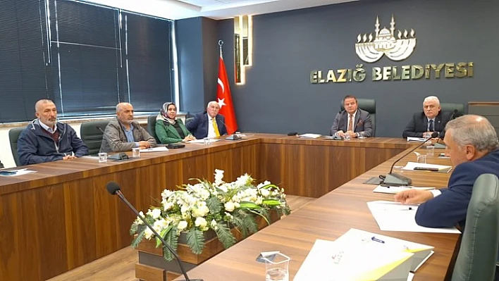 Elazığ Kent Konseyinin yeni yönetimi belli oldu