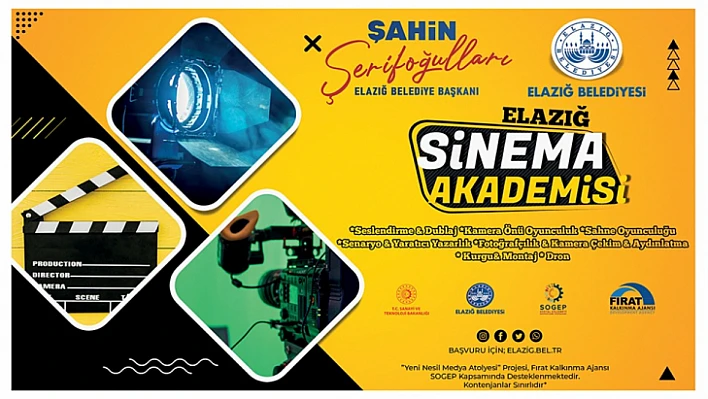 Elazığ Sinema Akademisi yeni yüzlerini arıyor