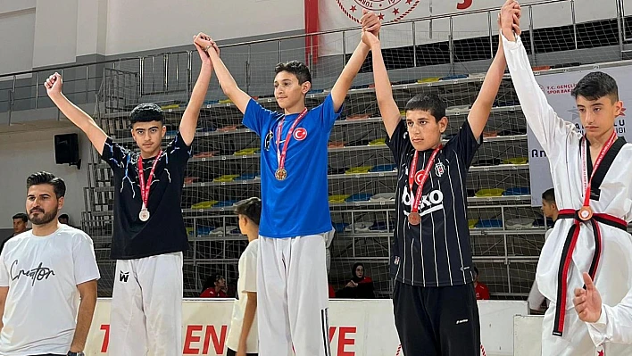 Elazığ takımı TAEKWONDO'da şampiyon oldu