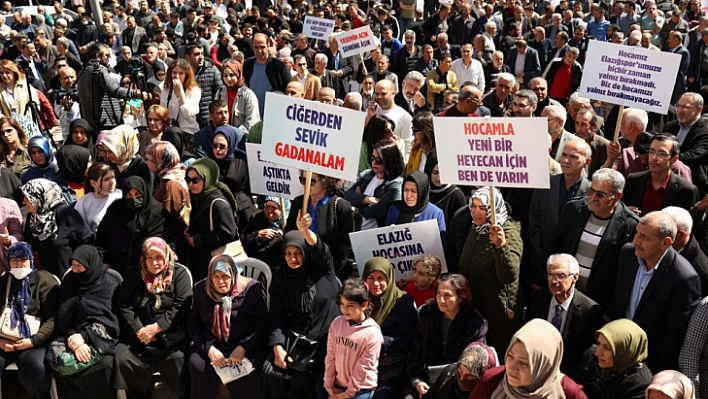 Elazığlılar Bağımsız Aday Açık'ı SKM Açılışında Bağrına Bastı