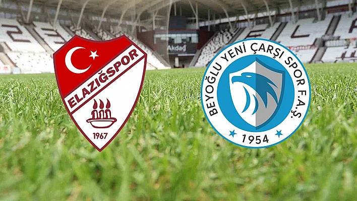Elazığspor 1–1 Beyoğlu Y. Çarşı