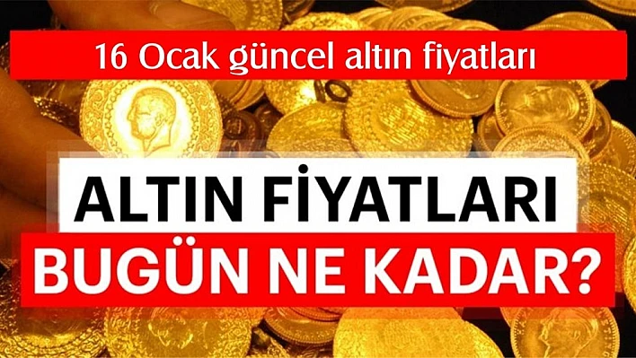 Günün gram altın ve çeyrek altın fiyatı