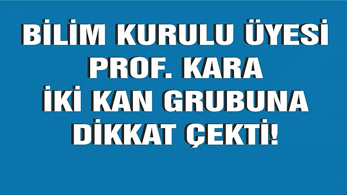 2 kan grubuna sahip olanlar dikkat!